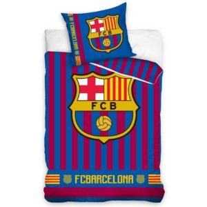 Bavlnené obliečky FC Barcelona Stripes