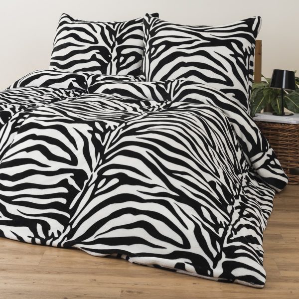 4Home obliečky mikroflanel Zebra