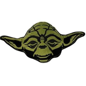 Tvarovaný vankúšik Star Wars Yoda