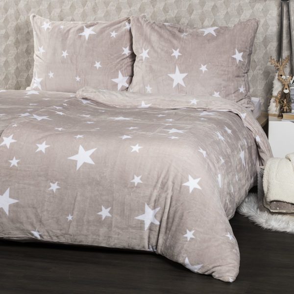 4Home obliečky mikroflanel Stars Grey