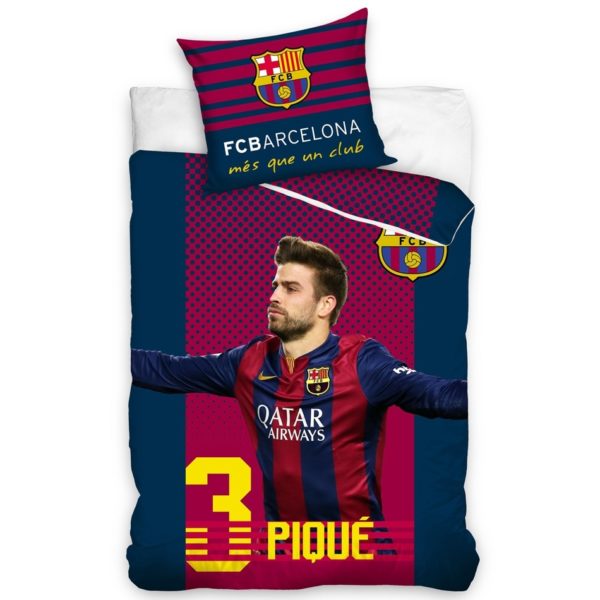 Bavlnené obliečky FC Barcelona Pique