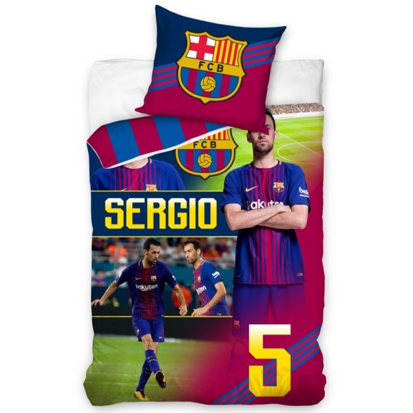 Bavlnené obliečky FC Barcelona Sergio