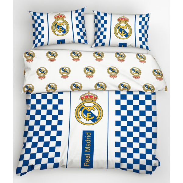 Bavlnené obliečky Real Madrid Check