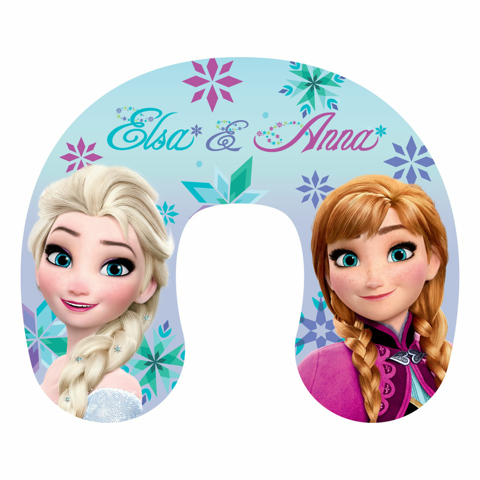 Cestovný vankúšik Ľadové Kráľovstvo Frozen Anna and Elsa