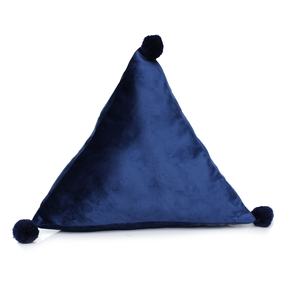 Domarex Vankúš pyramída Trevi Velvet modrá
