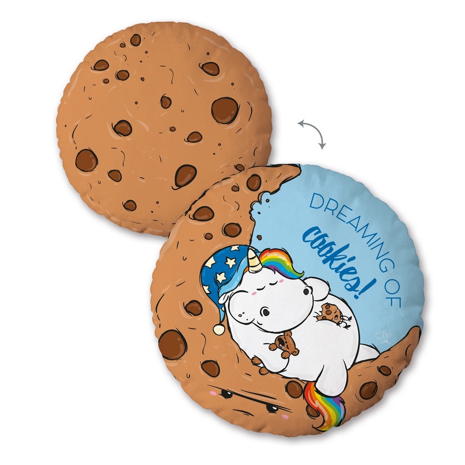 Vankúšik Pummel Einhorn Cookies