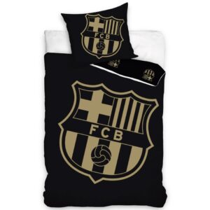 Bavlnené obliečky FC Barcelona Gradient Black