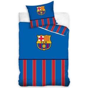 Bavlnené obliečky FC Barcelona Half of Stripes