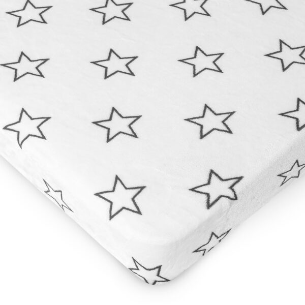 4Home prestieradlo mikroflanel Stars grey